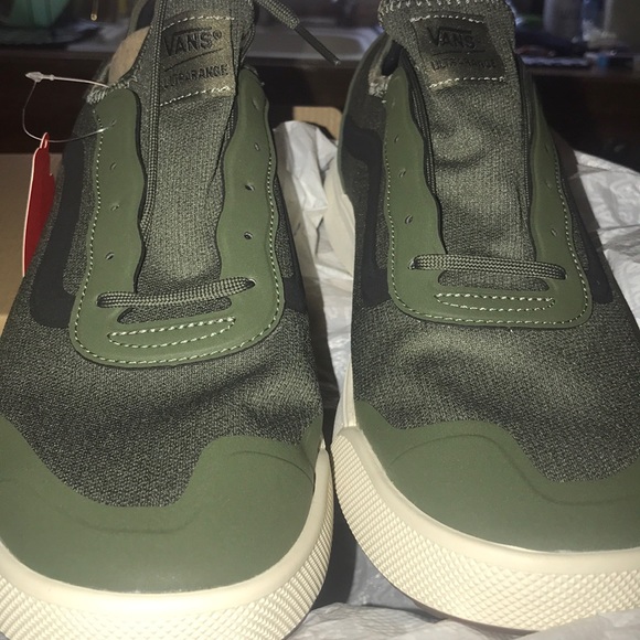 vans ultrarange olive